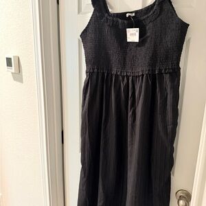 American Eagle Outfitters Black Sleeveless Dress